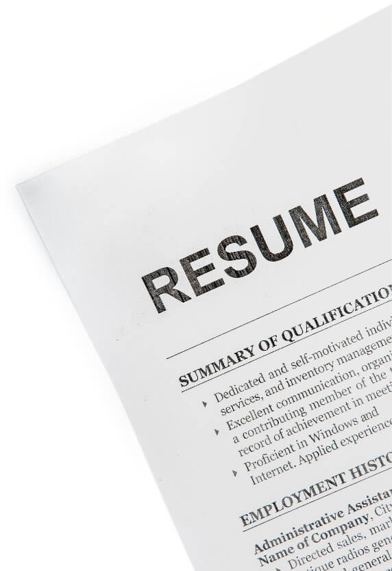 Update your resume