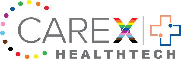 Carex Healthtech Pride Month logo